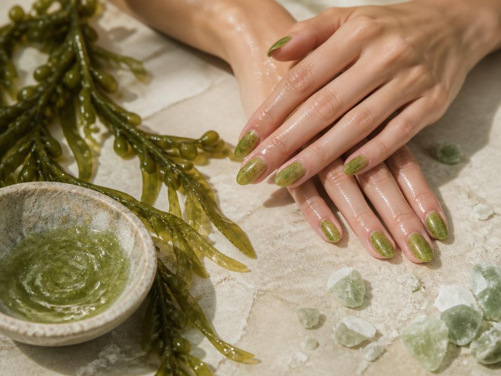 Sea algae manicure treatment